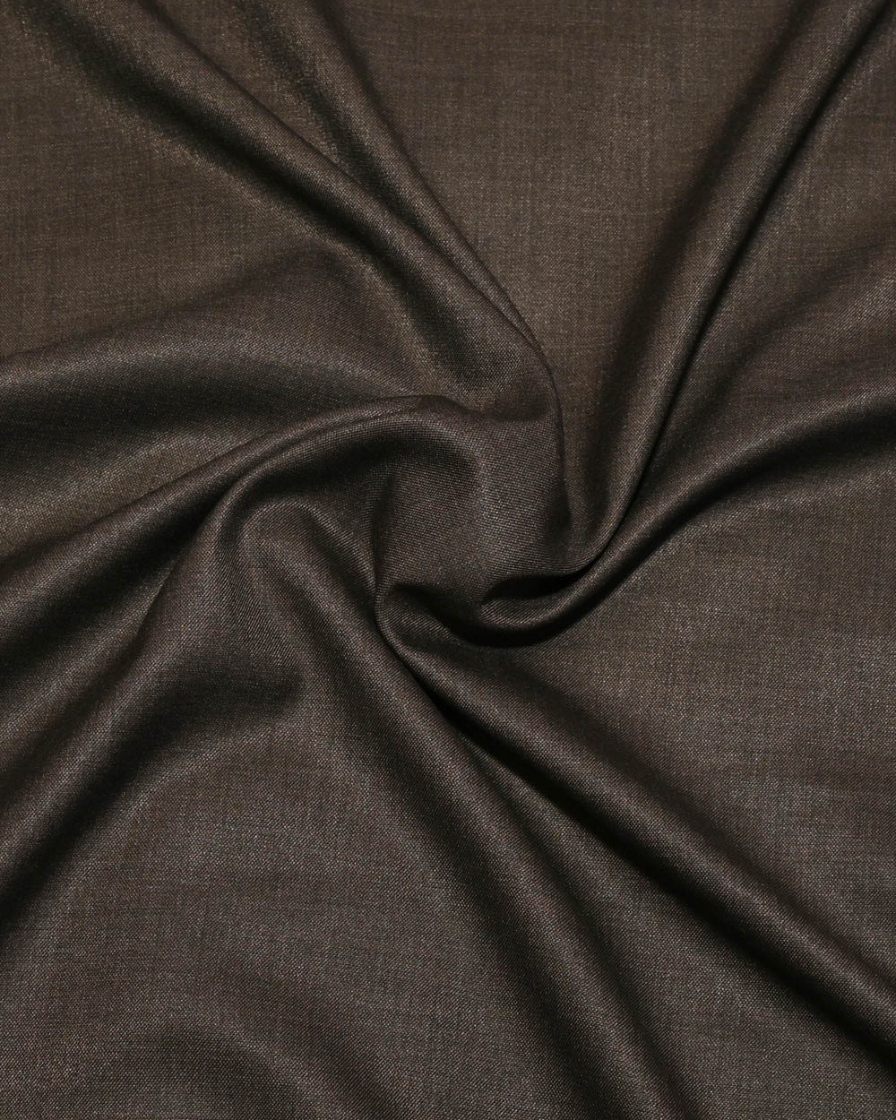 Dark Coffee Brown Italy Suiting Fabric
